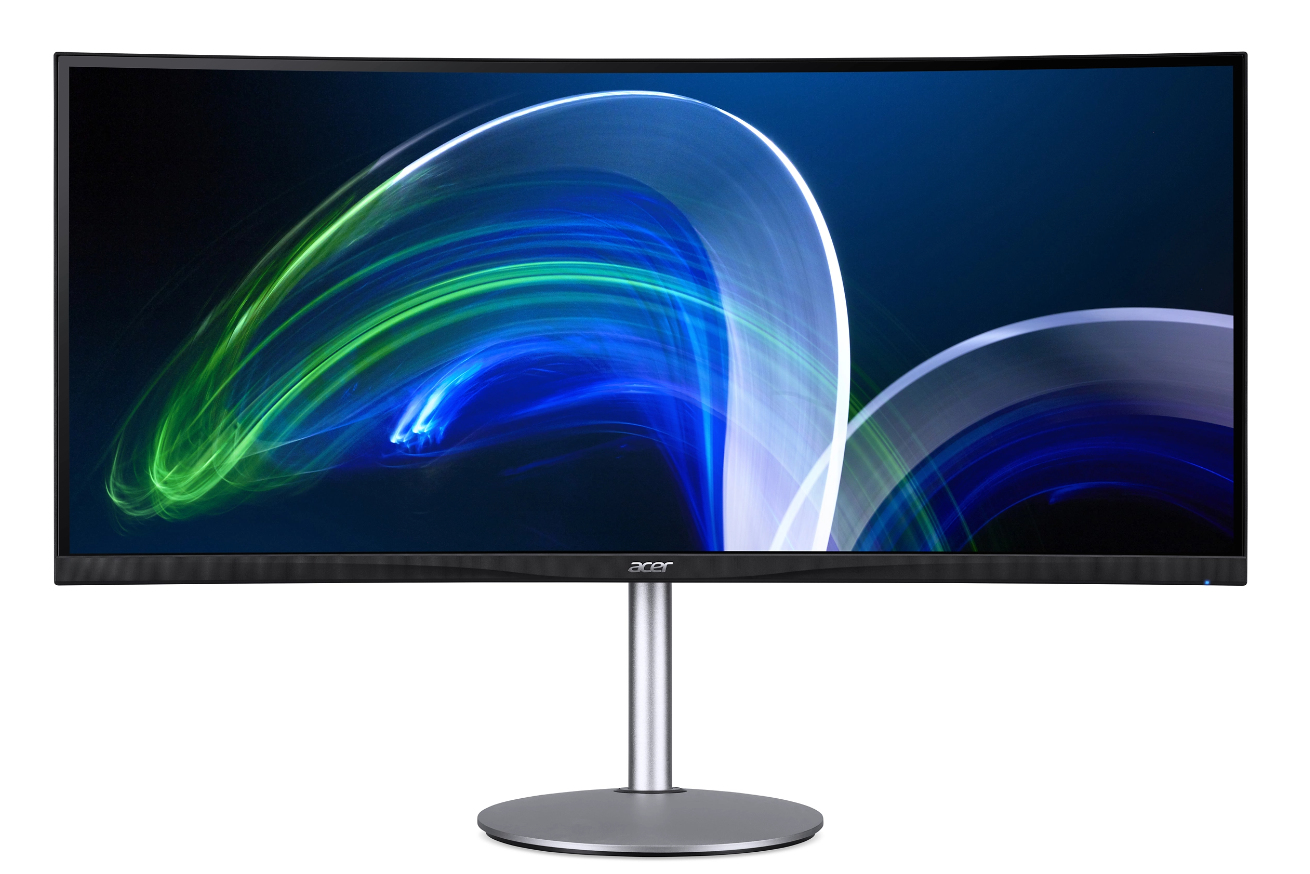 Acer CB382CUR computer monitor 95.2 cm (37.5") 3840 x 1600 pixels Quad HD+ LED Black