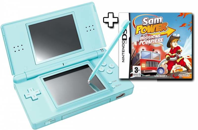 Nintendo DS Lite + Sam Power: Missione Pompiere