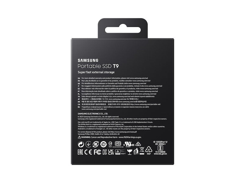 Samsung MU-PG4T0B 4 TB USB Type-C 3.2 Gen 1 (3.1 Gen 1) Black image 9