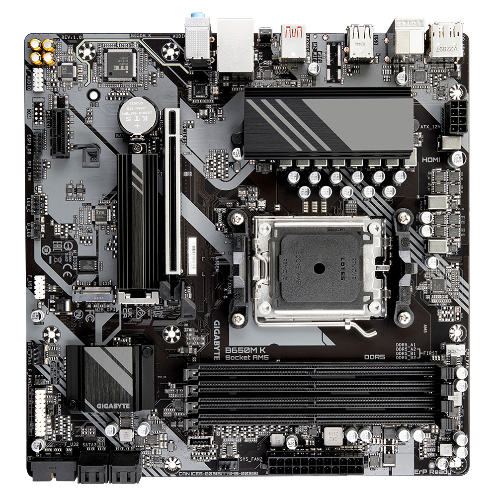 GIGABYTE B650M K – image 3