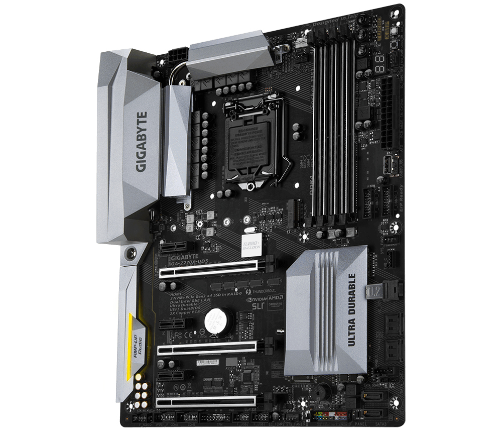 GIGABYTE GA-Z270X-UD5 motherboard Intel® Z270 LGA 1151 (Socket H4) ATX