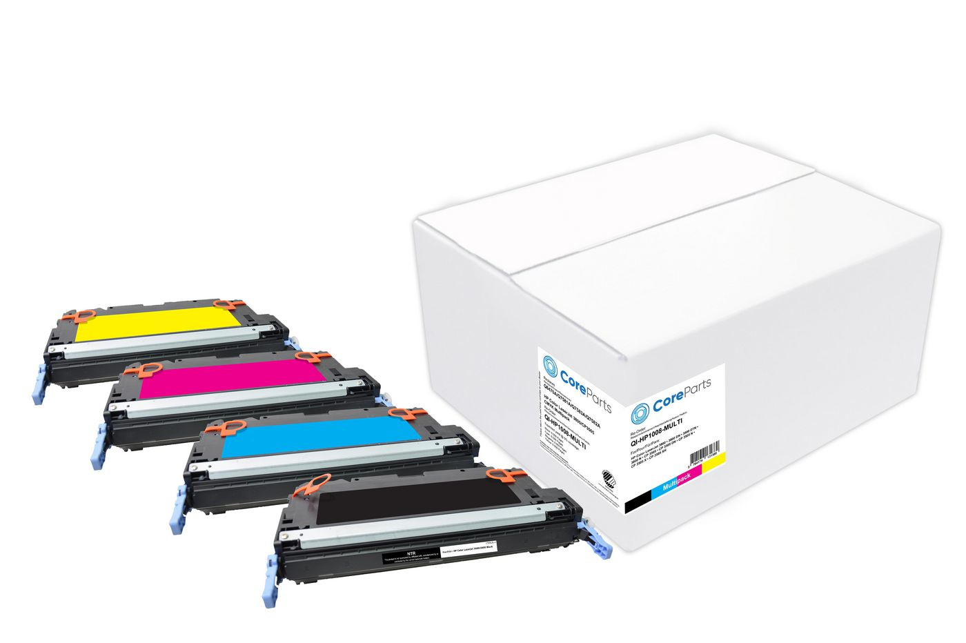 CoreParts QI-HP1008-MULTI toner cartridge 1 pc(s) Compatible Black