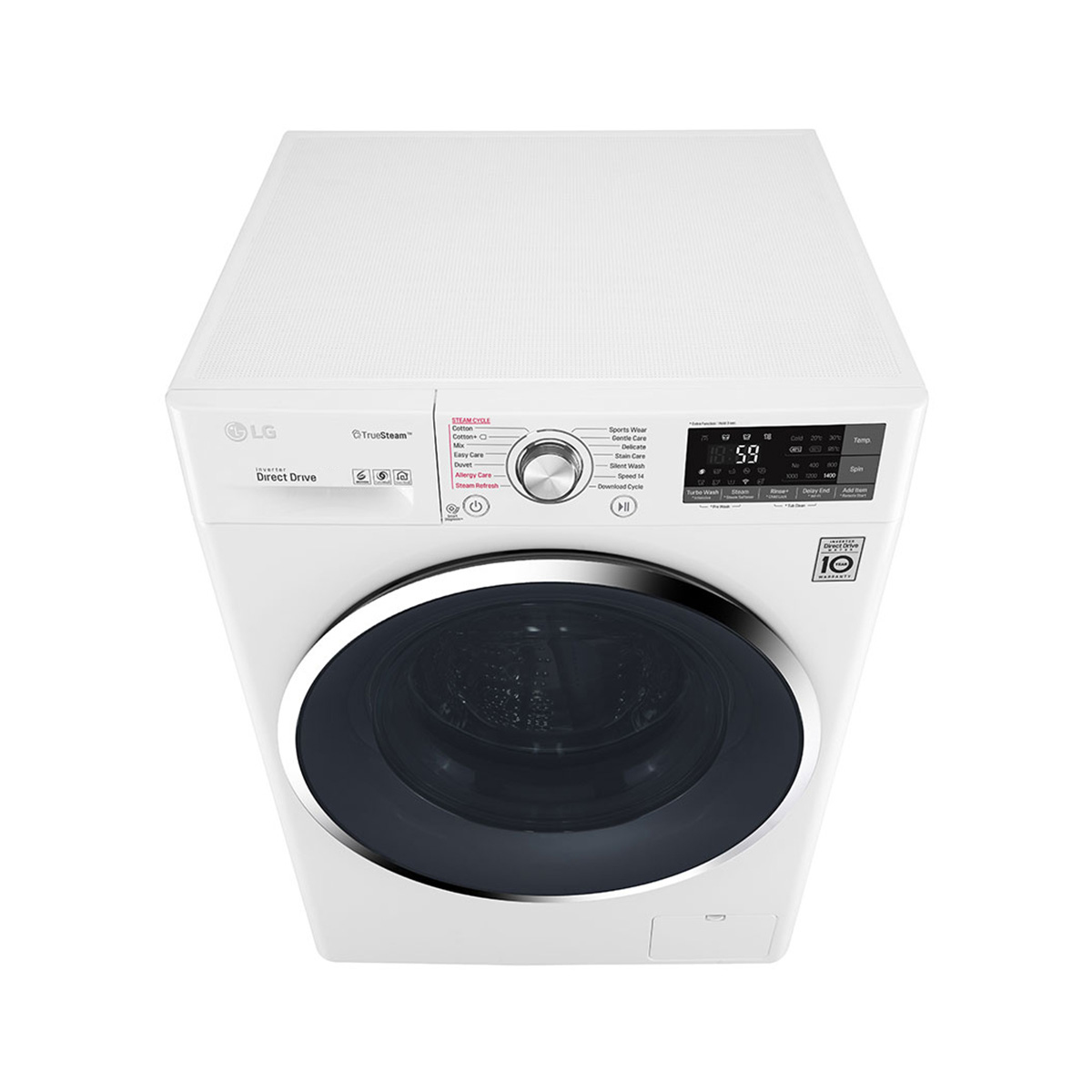 LG F4J8VS2W washing machine Front-load – image 6