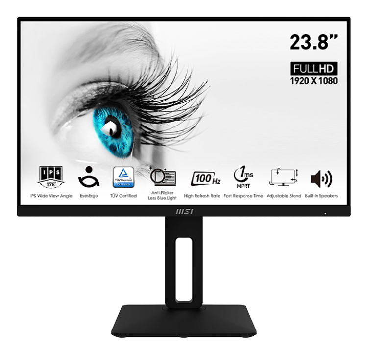 MSI Pro MP242APDE computer monitor – image 2