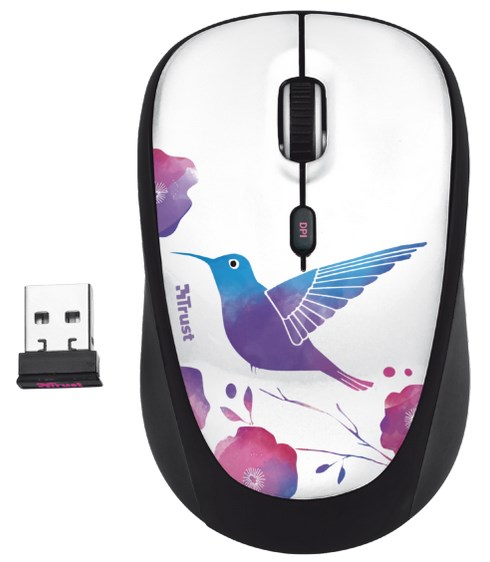 Trust 20251 mouse Travel Ambidextrous RF Wireless Optical 1600 DPI – image 2