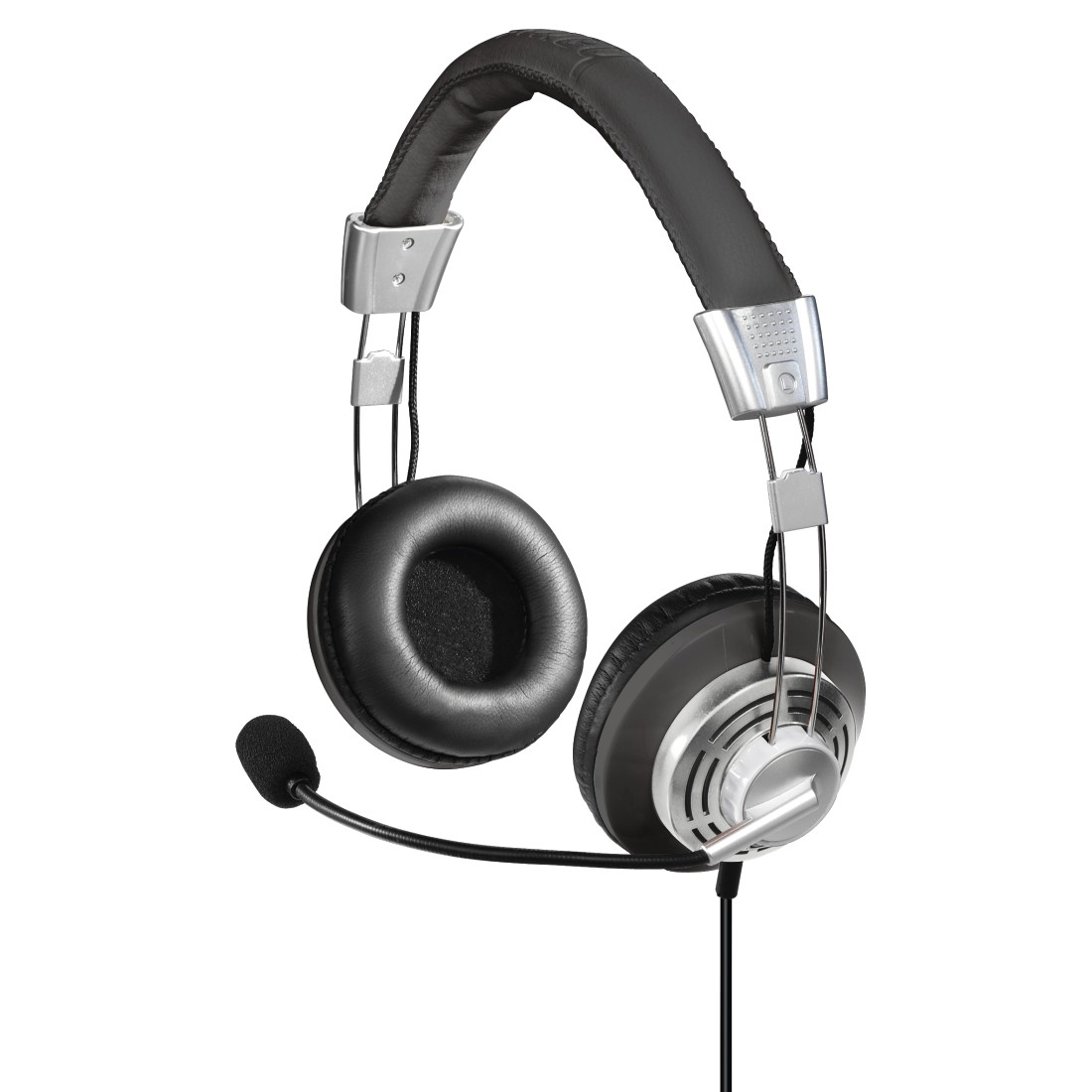 Hama 00139914 headphones/headset Wired Head-band Calls/Music USB Type-A Black – image 2