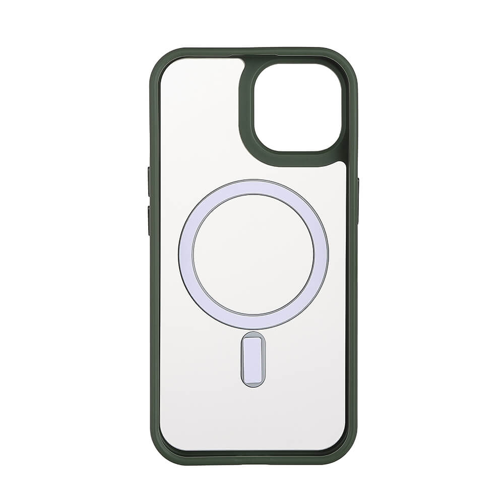 Onsala Phone Case Bumper MagSeries Green & Clear - iPhone 15 – image 3