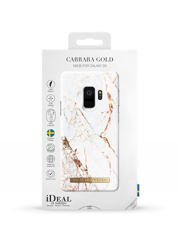 iDeal of Sweden Printed Case Galaxy S9 Carrara Gold – image 3