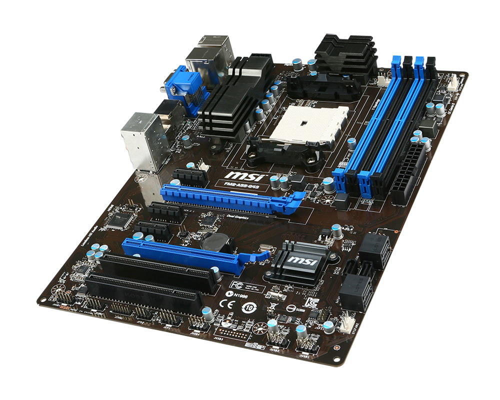 MSI FM2-A55-G43 AMD A55 Socket FM2 ATX – image 3