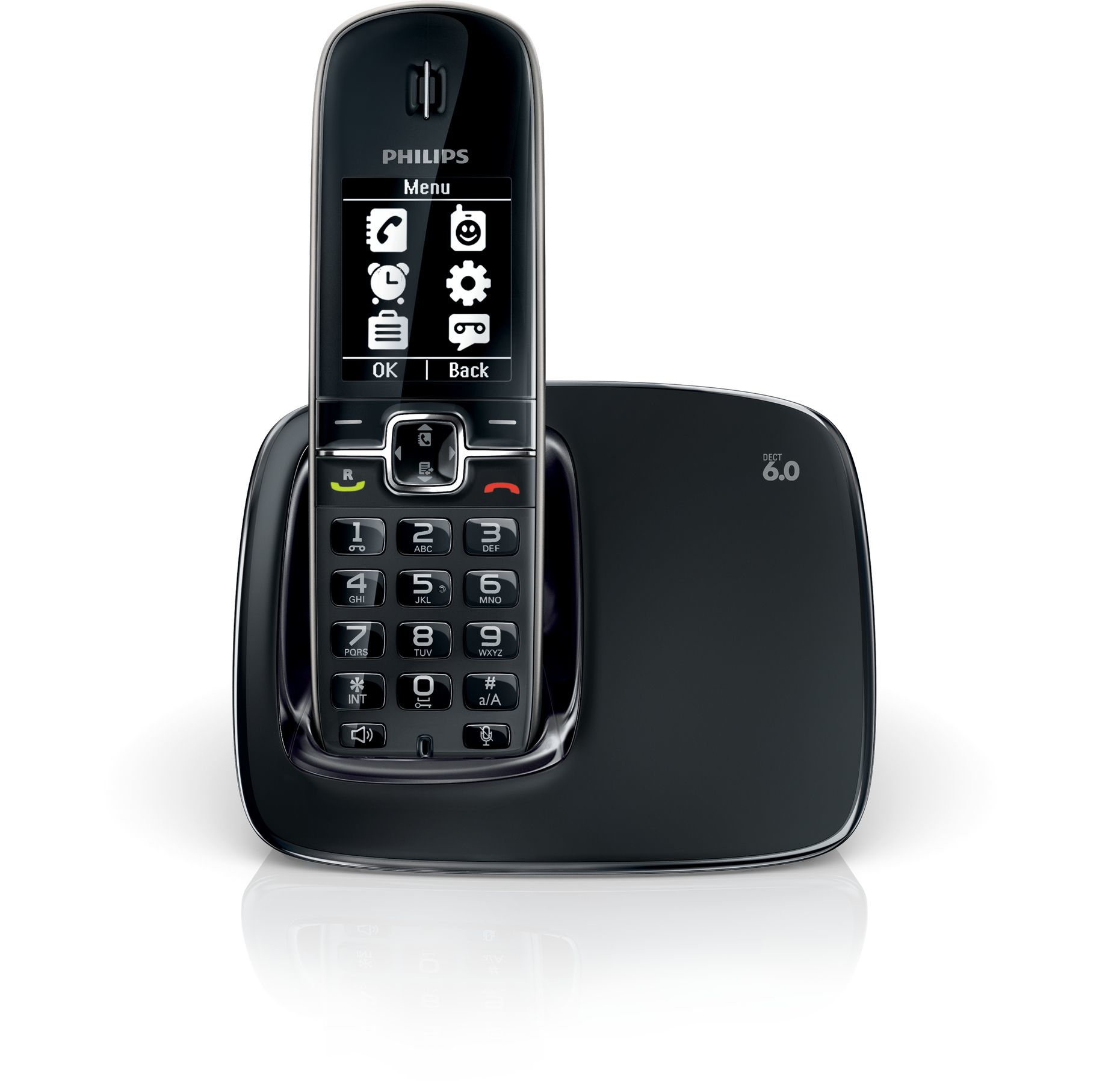 Philips BeNear CD4901B/77 telephone DECT telephone Caller ID Black – image 2
