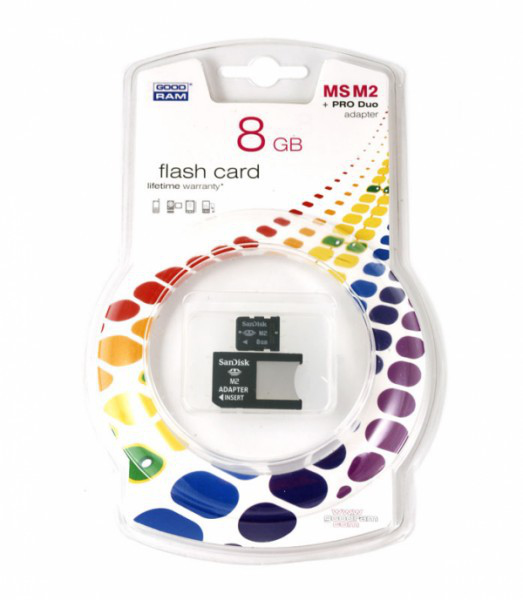 Goodram MS 8GB + Pro Duo Adapter