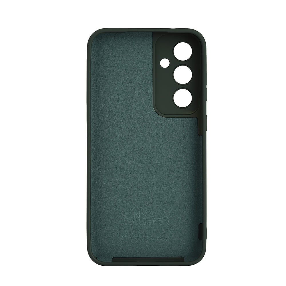 Onsala Phone Case with Silicone Feel Olive Green - Samsung S23 FE – image 3