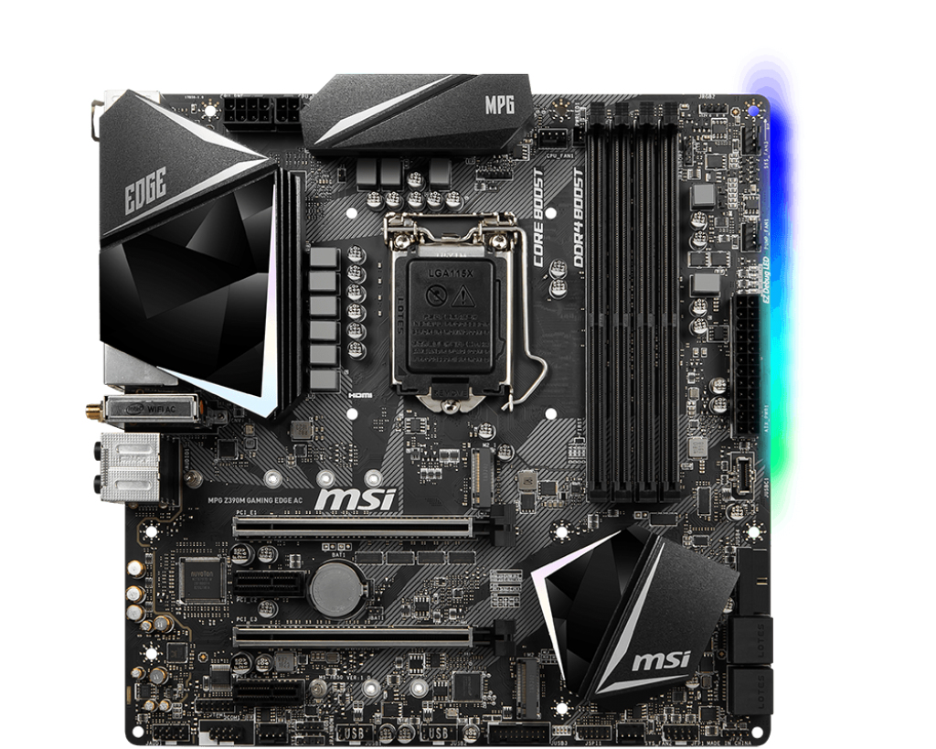 MSI MPG Z390M GAMING EDGE AC – image 2
