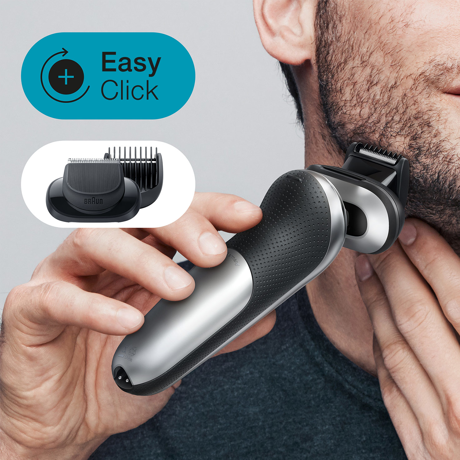Braun Series 7 71-S7500cc Trimmer Silver – image 6