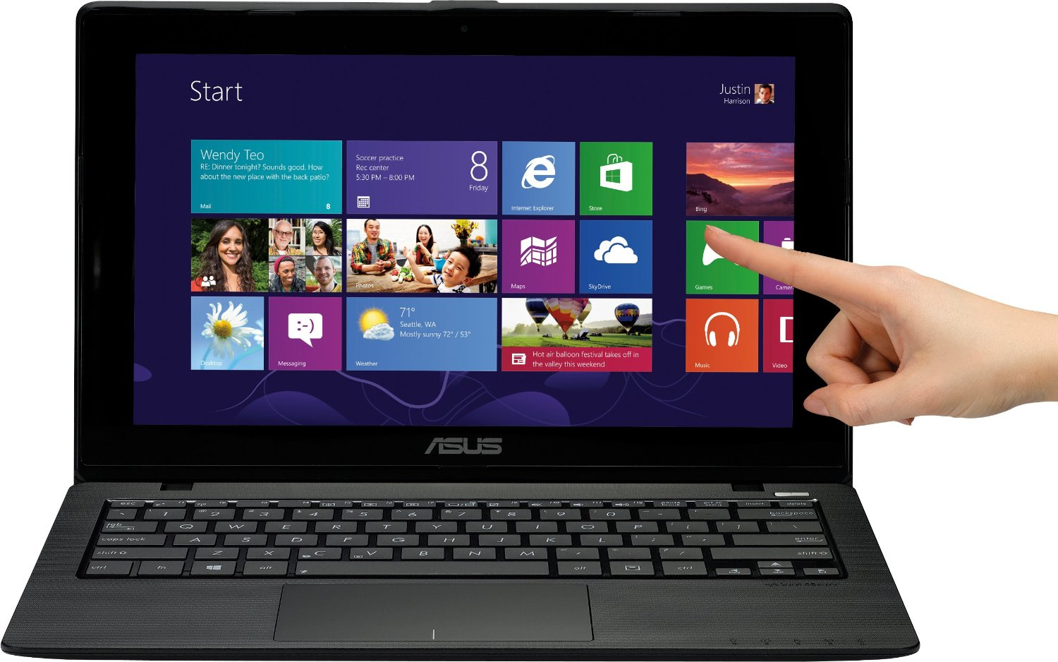 ASUS F200MA-CT095H Intel® Celeron® N2815 Laptop – image 2