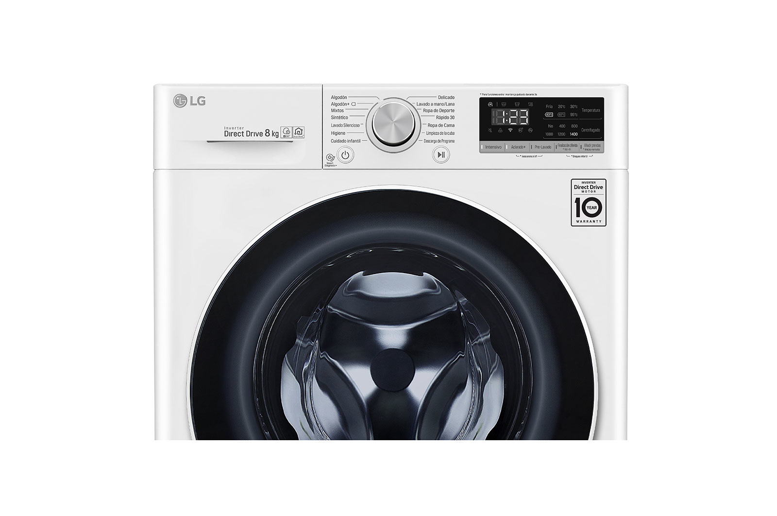 LG F4WN408N0 washing machine Front-load – image 6