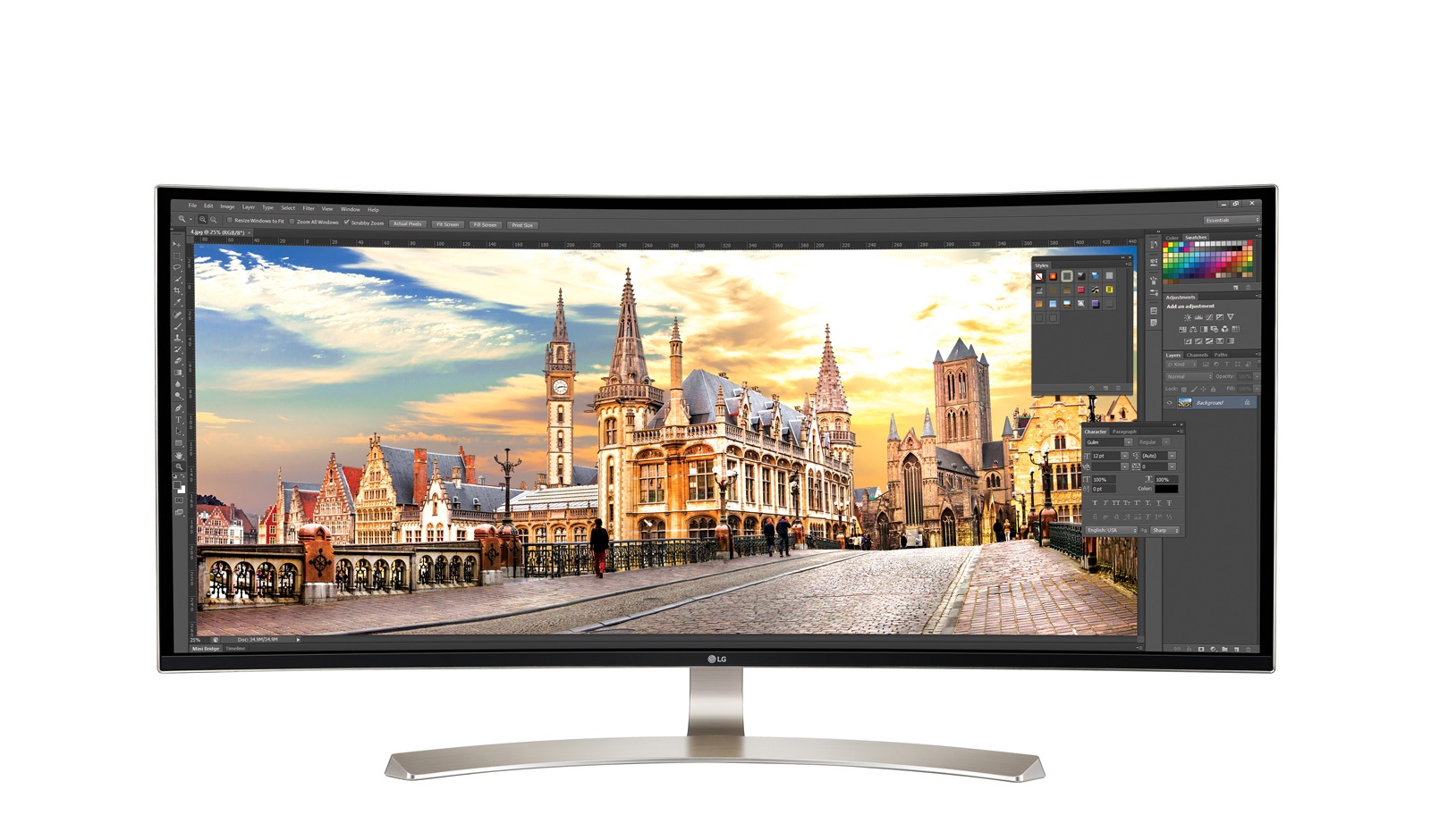 LG 38UC99-W.AEU computer monitor – image 3