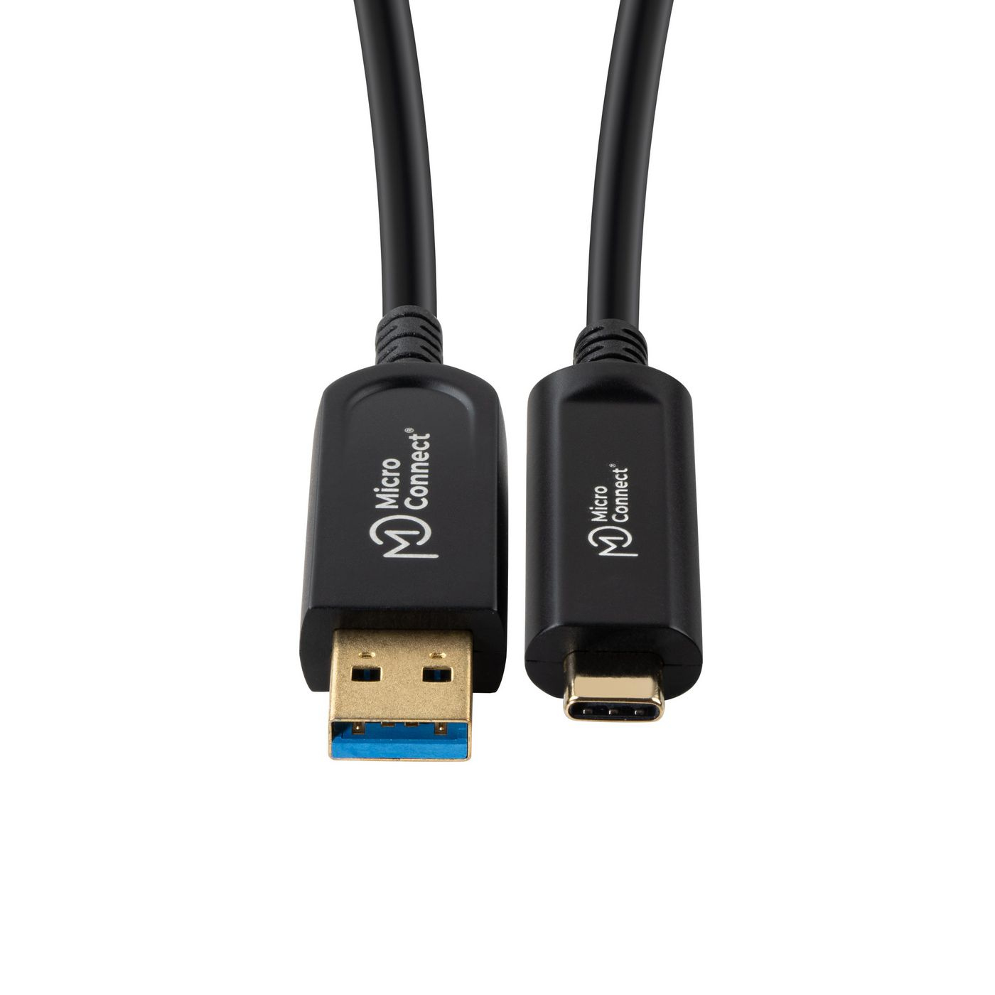 Resim Microconnect MC-USB3.2CA5OP USB-A - USB-C Kablo, 5m, USB 3.2 Gen 2, 10Gbps, Altın Kaplama, Siyah