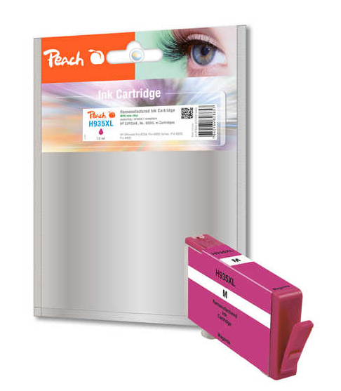 Peach Ink Cartridge with chip magenta HC, compatible with No. 935XL, C2P25AE