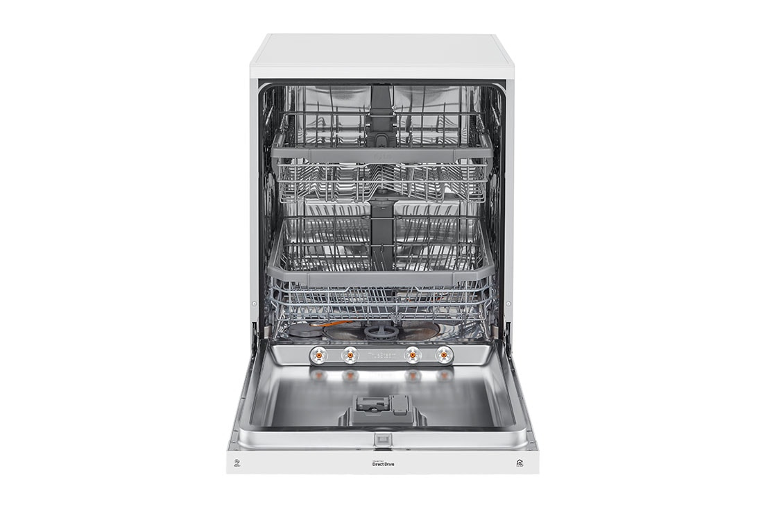 LG DF222FWS dishwasher Freestanding 14 place settings – image 2