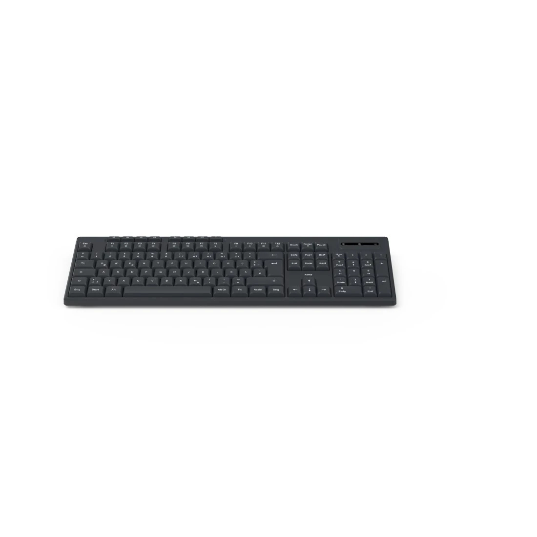 Hama WK-200 keyboard Home/Office RF Wireless QWERTZ German Black – image 2