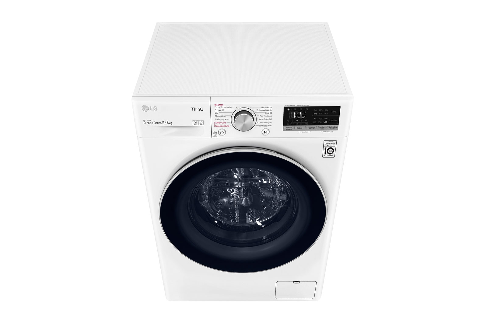 LG V5WD96H1 washer dryer Freestanding Front-load White – image 9