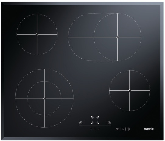 Gorenje ECT620AC Black Built-in Ceramic hob 4 zone(s)
