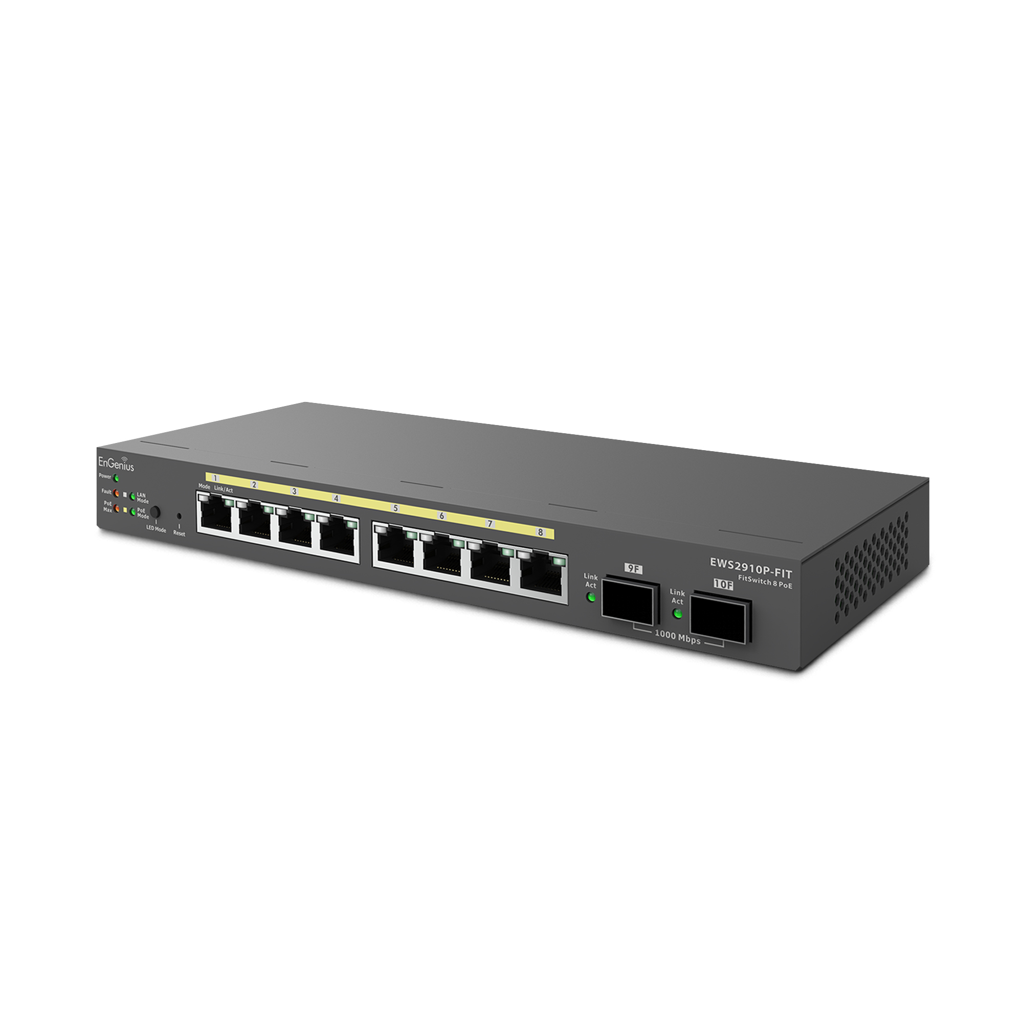 EnGenius Switch 8-port GbE PoE.af/at(+) – image 3