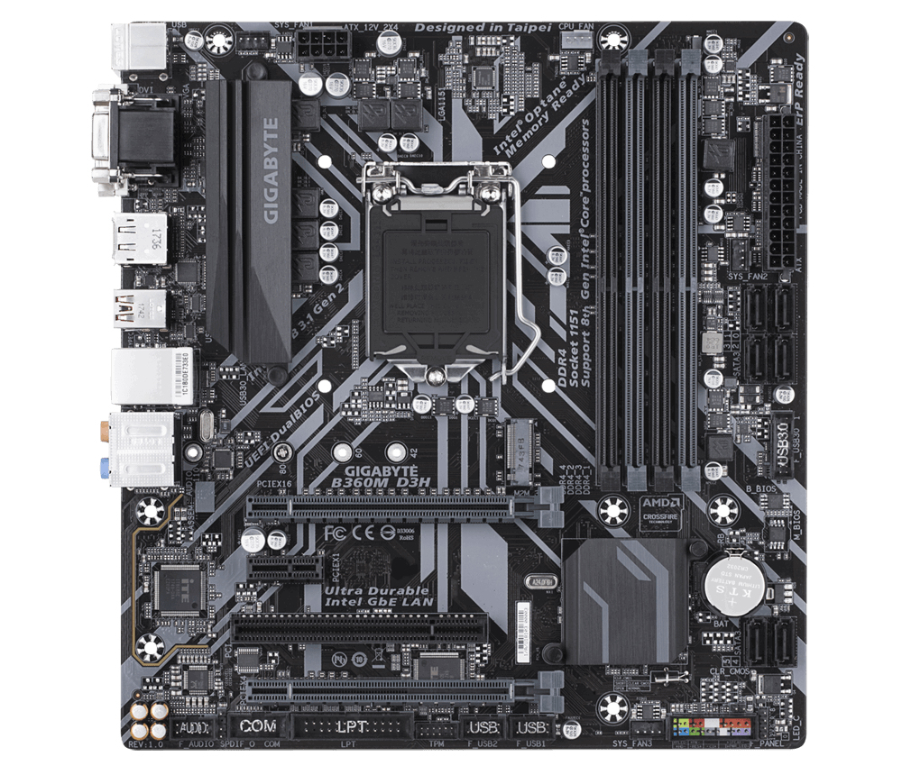 GIGABYTE B360M D3H – image 3