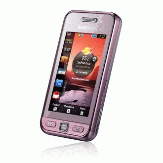 Samsung S5230, Soft Pink – image 2