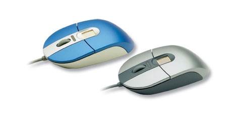 Cherry FingerTIP ID Mouse M-4000, blue