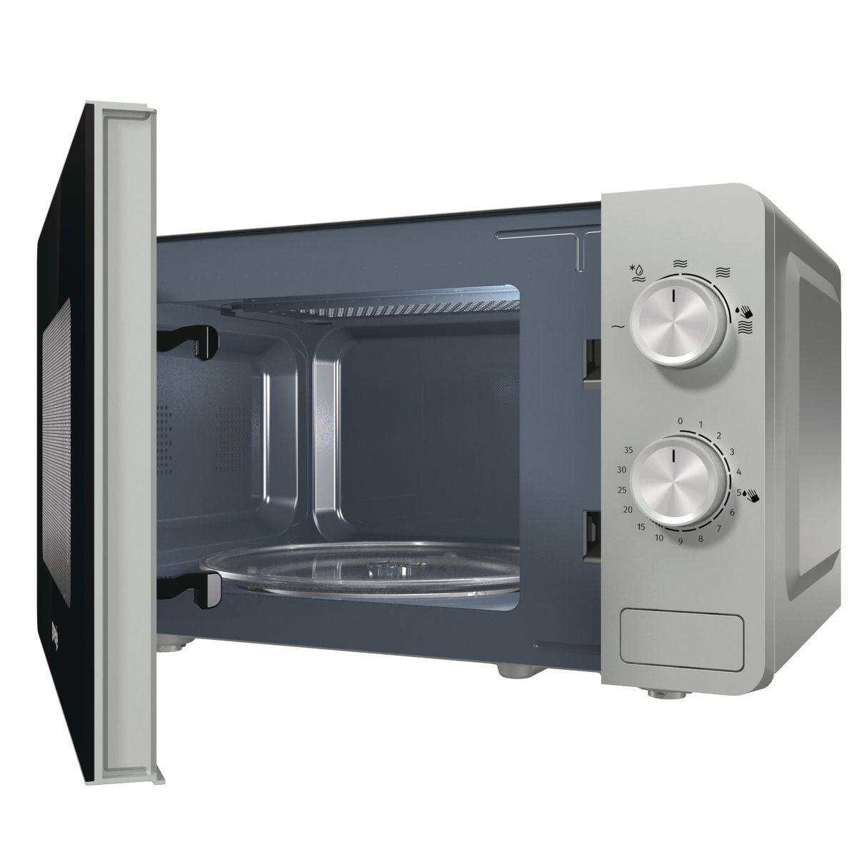 Gorenje MO20E1S Black, Stainless steel Solo microwave Over the range – image 5