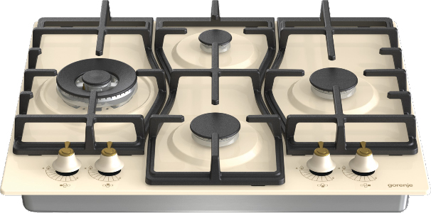 Gorenje GW6D42CLI hob Beige Built-in – image 5