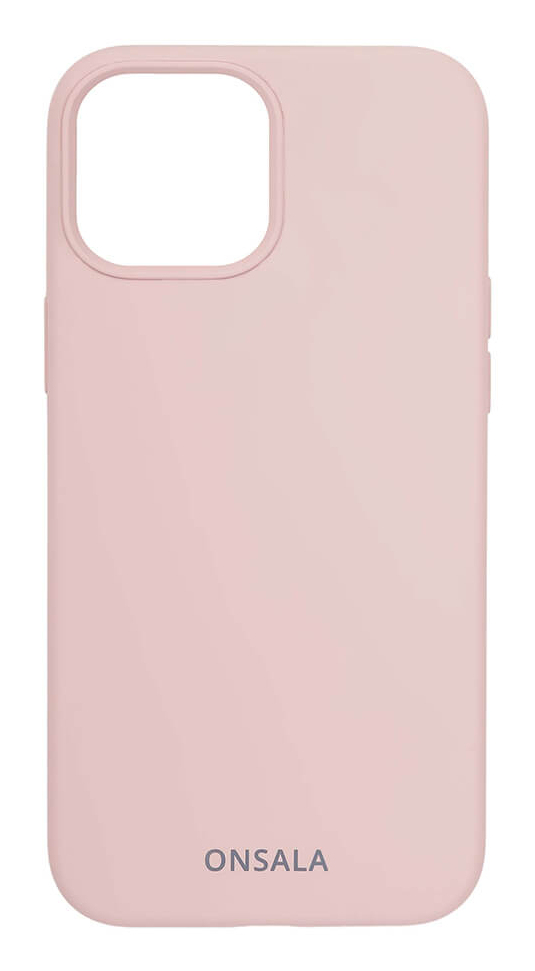 Onsala Phone Case Silicone Sand Pink - iPhone 13 Mini