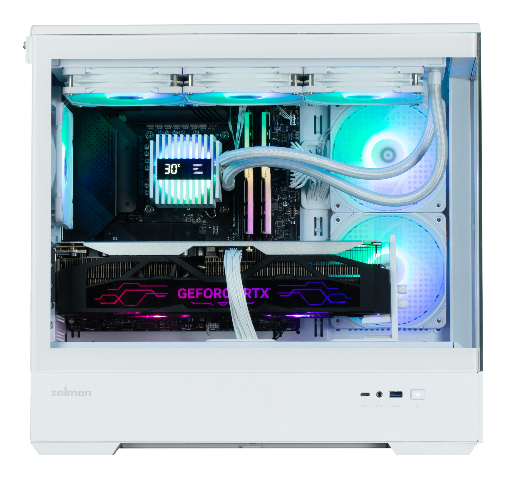 Zalman P30 White V2 Mini Tower image 7