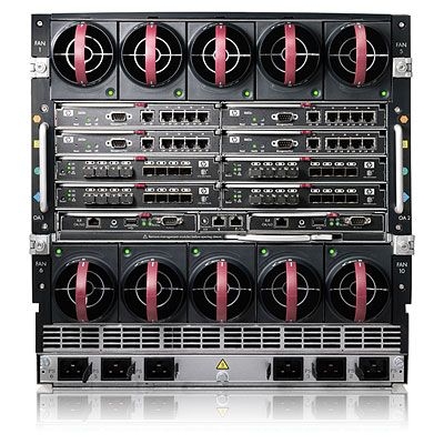 HP BLc7000 Single-Phase Enclosure, 2 Power Supplies, 6 Fans, 16 Insight Control Licenses