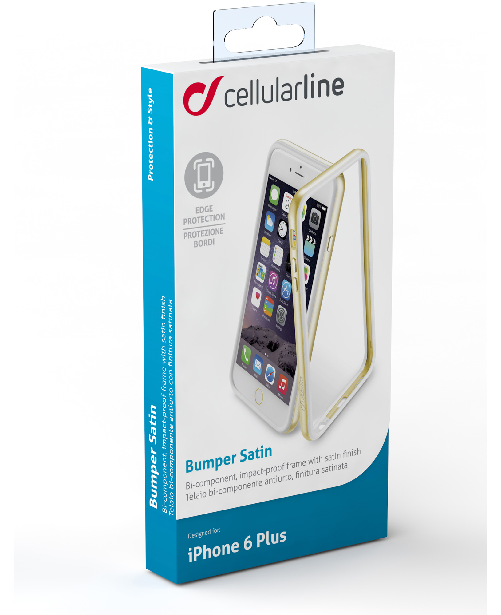 Cellularline Bumper Satin -For iPhone 6, 6 Plus – image 3
