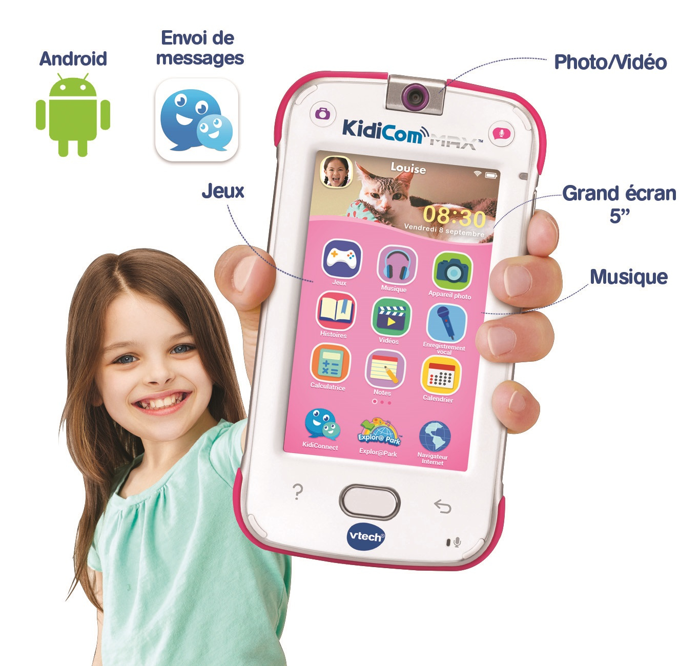 VTech KidiCom Max Rose – image 6