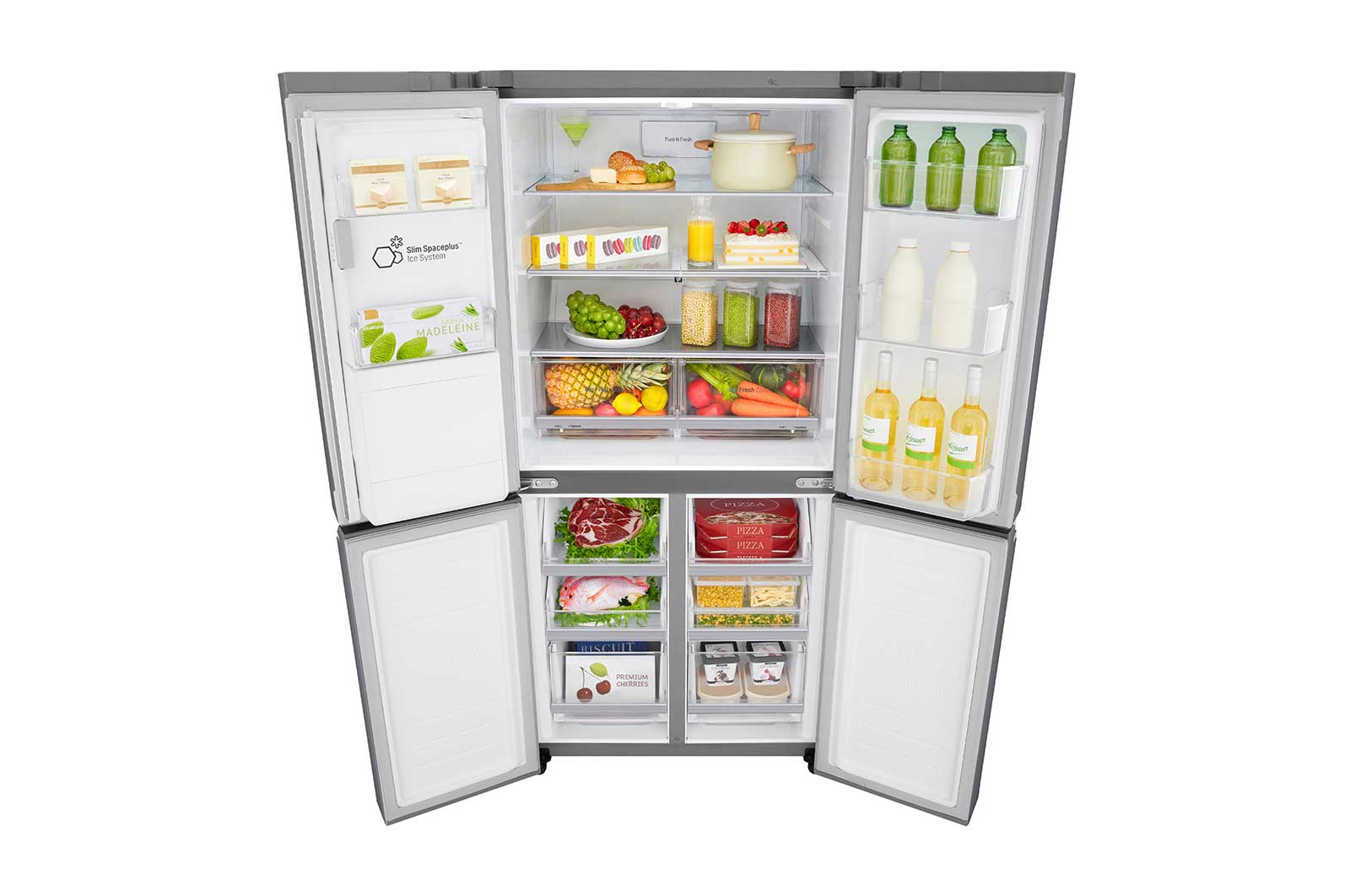 LG GML844PZKV side-by-side refrigerator Freestanding – image 4