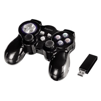 Hama Mini V3 Rumble Wireless Controller for PS3 – image 1