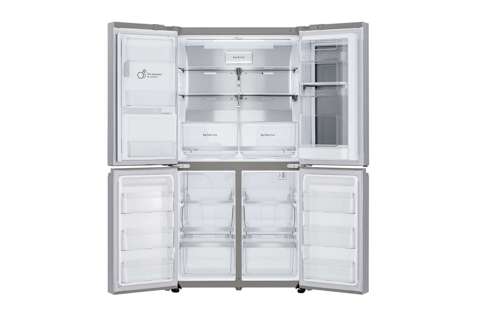 LG GMX945NS9F side-by-side refrigerator Freestanding – image 5