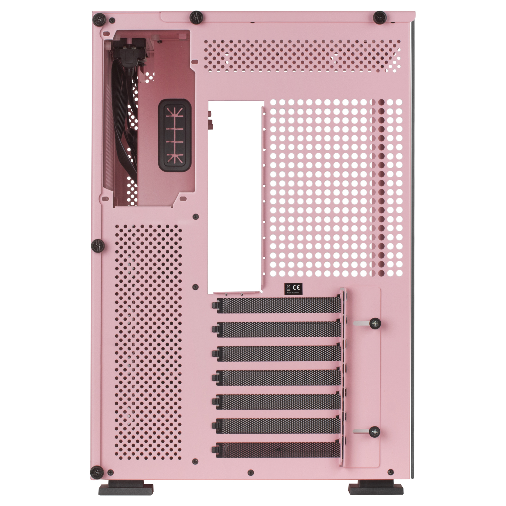 Mars Gaming MCV2 Pink XXL Premium ATX Gaming Case Dual Tempered Glass Windows Modular Dual-Camera Structure – image 5