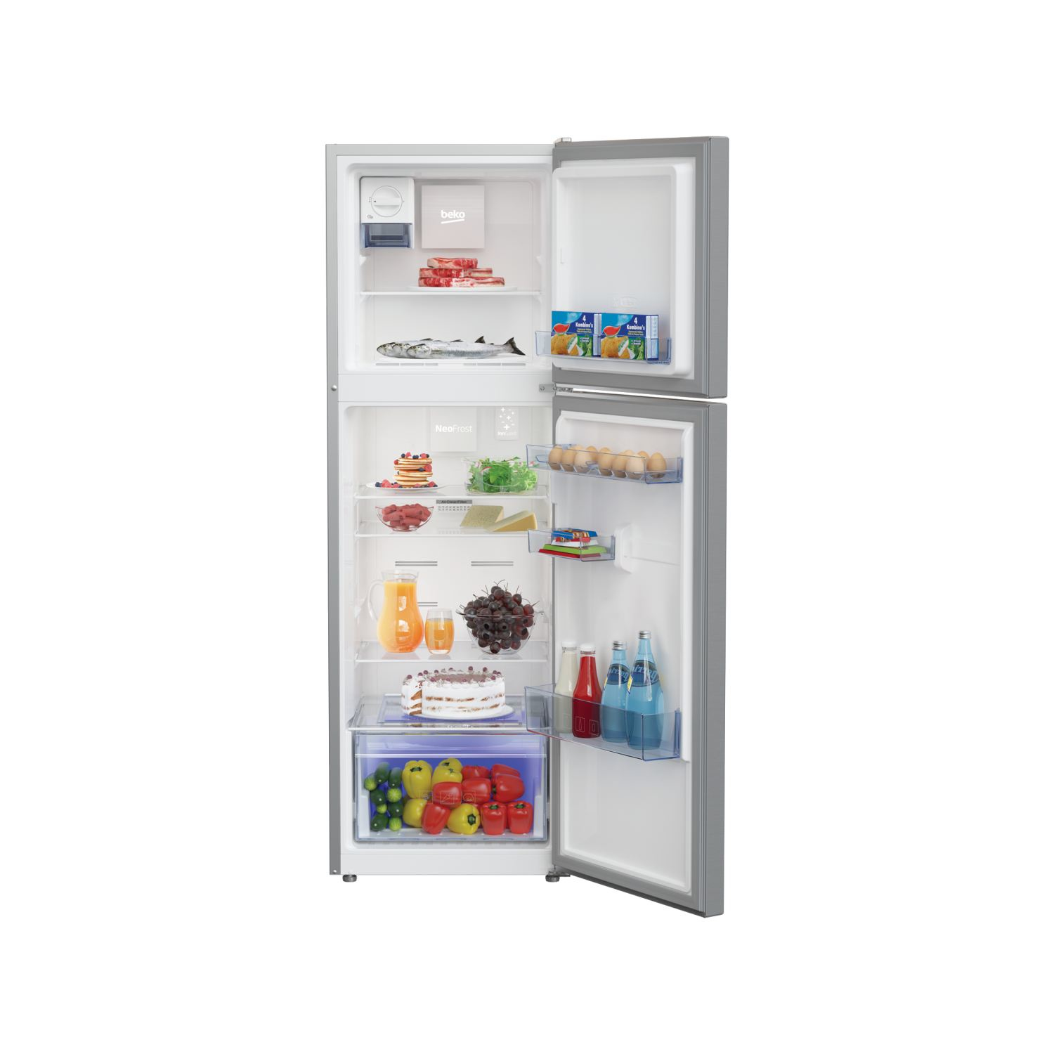 Beko RDNT270I20VZP fridge-freezer Freestanding – image 3