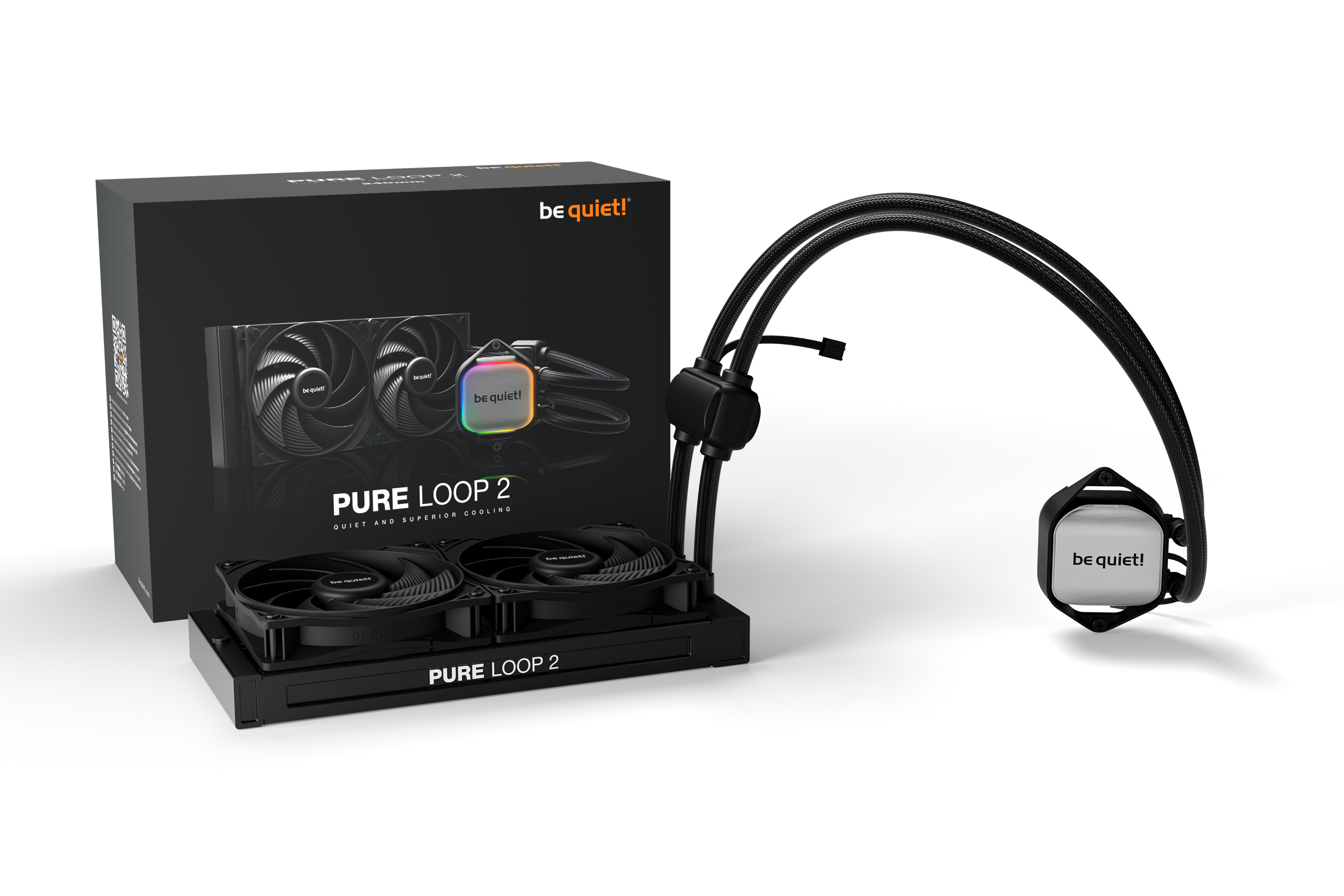 Enfriamiento Líquido be quiet! Pure Loop 2 - 2 Ventiladores - 2100 RPM - BW017