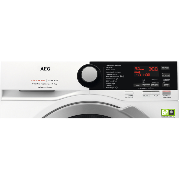 AEG L8FBE96SV washing machine Front-load – image 2