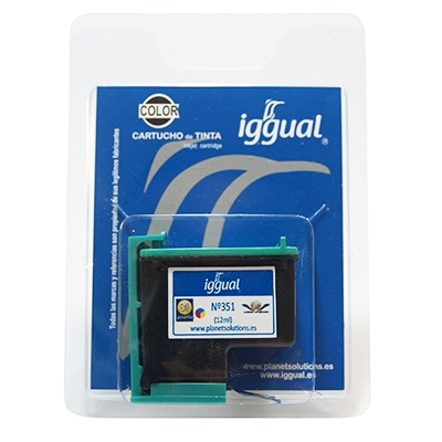 iggual PSICB337E ink cartridge Cyan, Magenta, Yellow