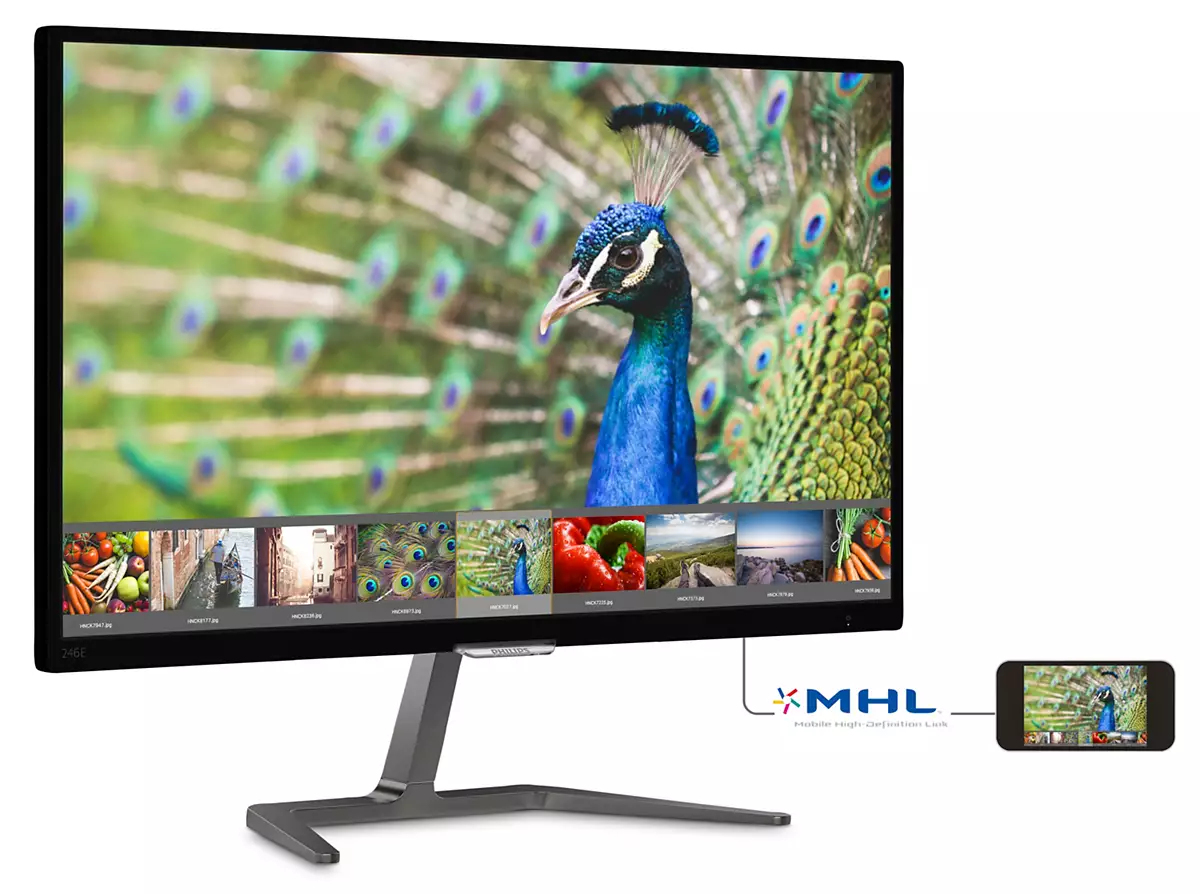 Philips 246E7QDSB/11 computer monitor – image 3