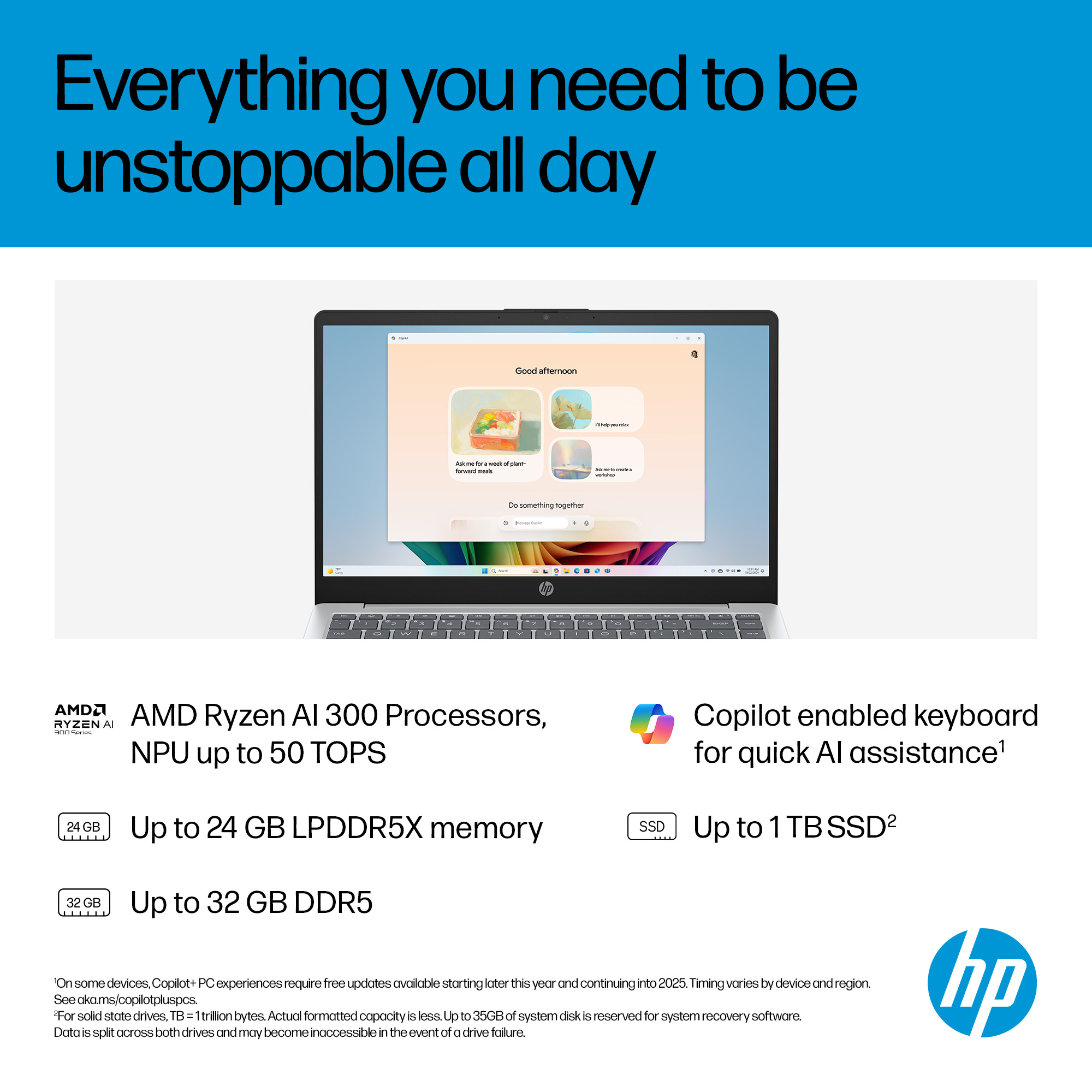 HP OmniBook 3 Laptop Next Gen AI 14-ha0500sax – image 8