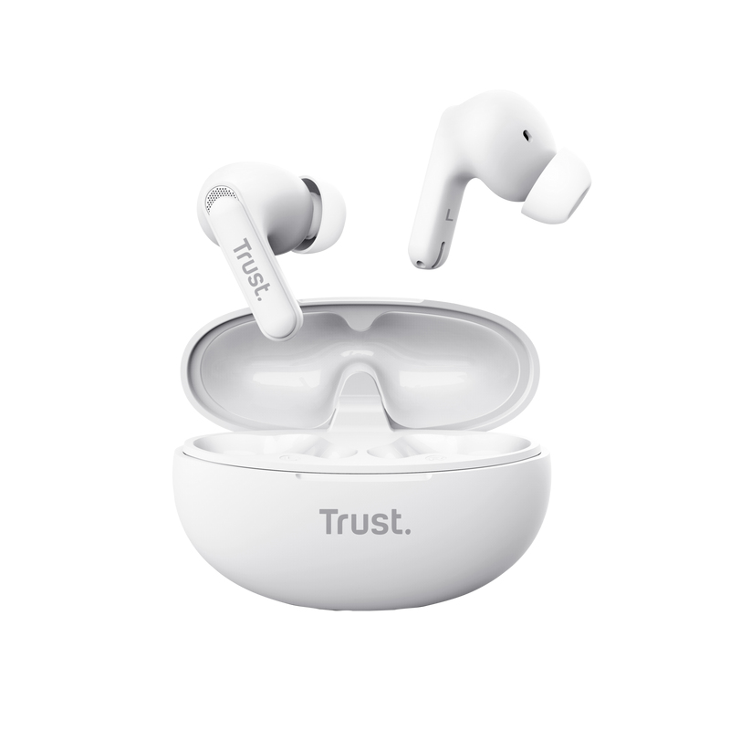 Trust Yavi Headset True Wireless Stereo (TWS) In-ear Calls/Music USB Type-C Bluetooth White – image 8