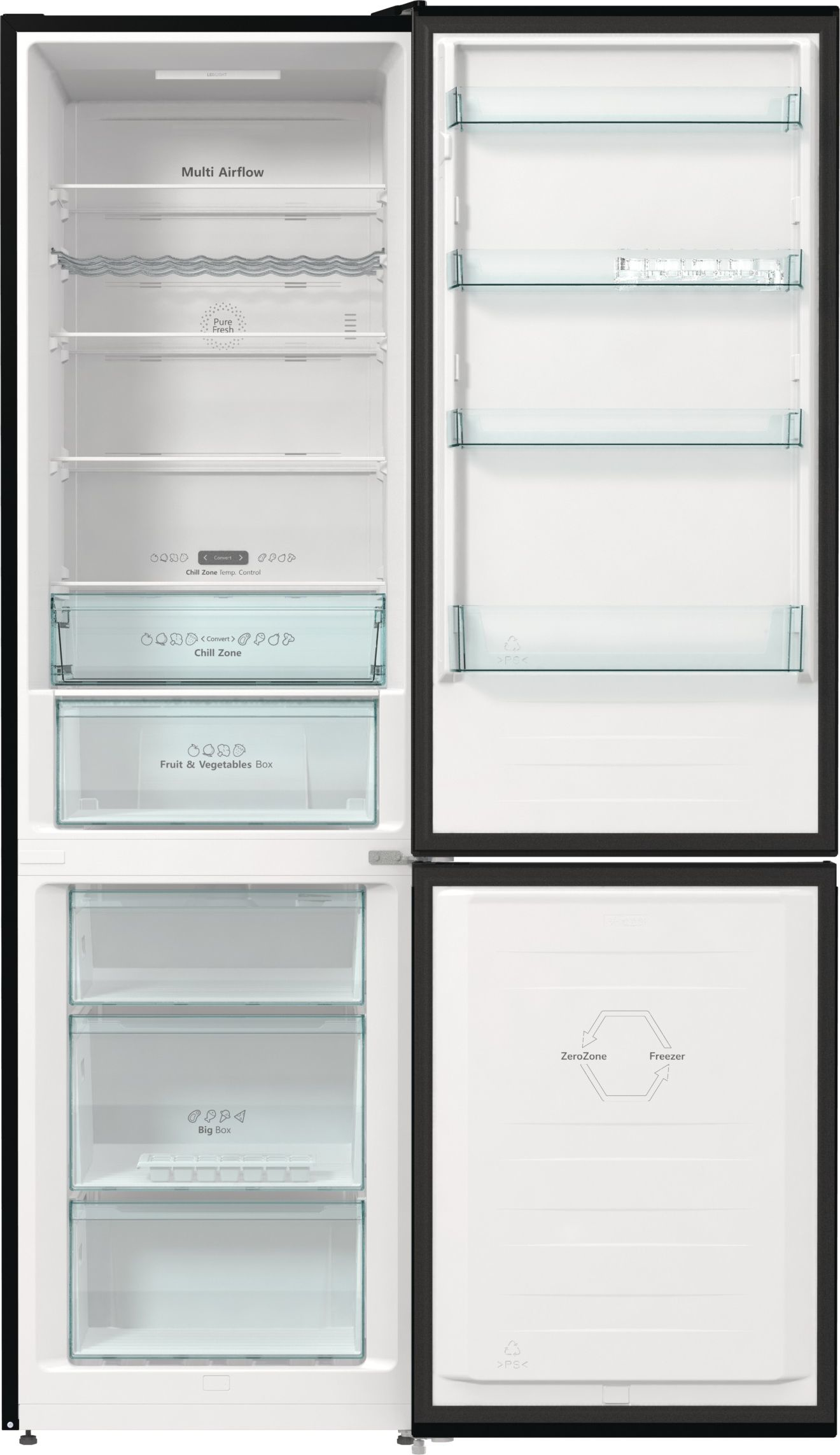 Hisense RB470N4BFD fridge-freezer Freestanding – image 8